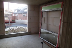 Fenetre integre avec le caisson pour le store