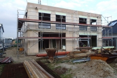Maison neuve avec les fenetres Schuco