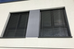 Fenêtre Schüco avec les stores