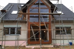 Construction en alu aspect bois