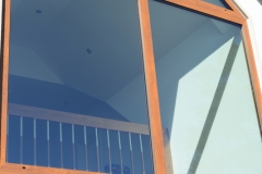 Construction en alu aspect bois
