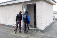 Installation de porte