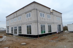 Chantier avec les fenetres Schuco