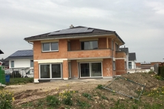 Maison familial avec les fenetres Schuco