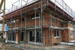 Chantier apres le montage de fenetres