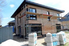 Chantier avec les fenetres Schuco