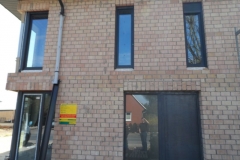 Porte d'entree anthracite