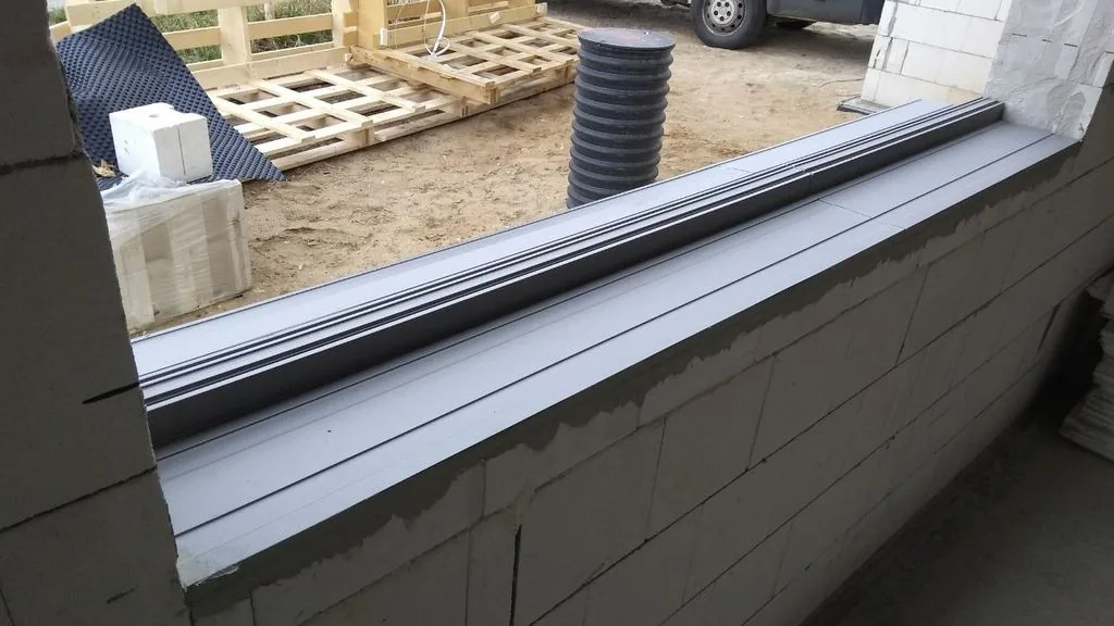 Appui de fenêtre isolant Thermo FBA de Norta – supprime le pont thermique sous la fenêtre